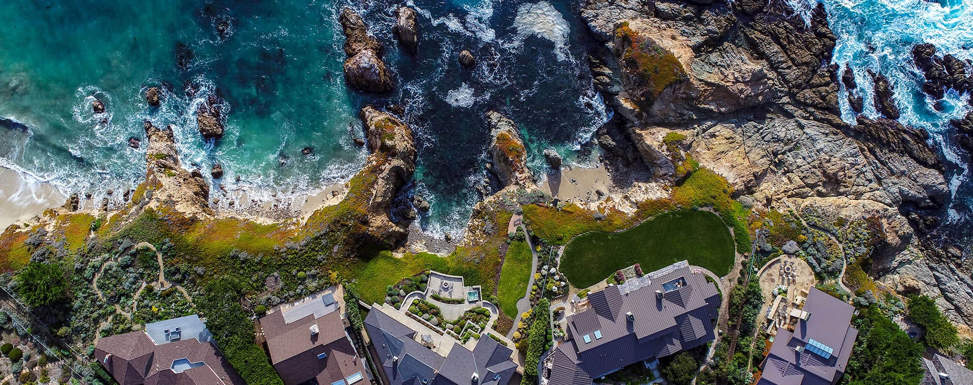 Luxury beachfront homes